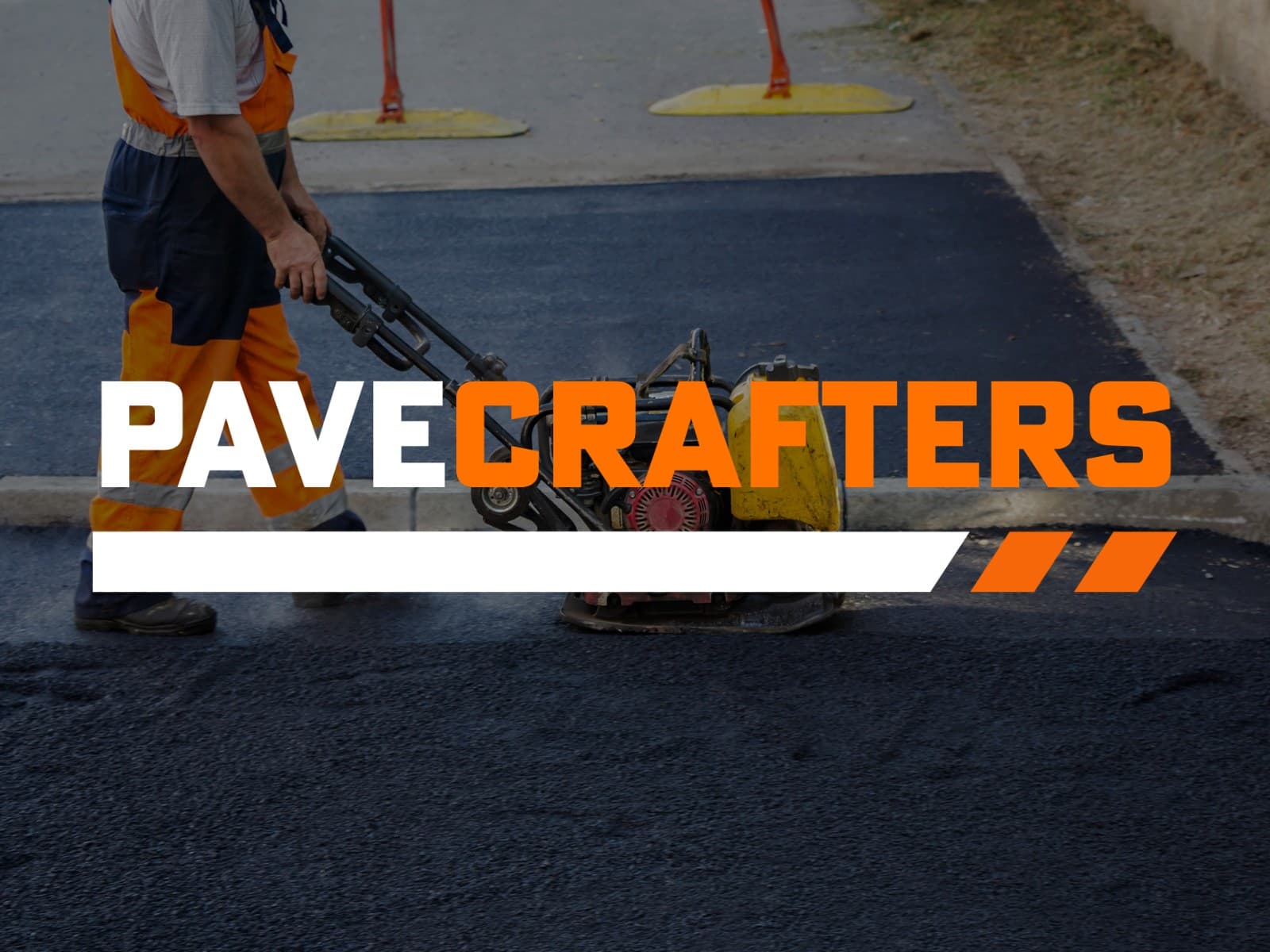 Job-site video of finished paving work for PaveCrafters